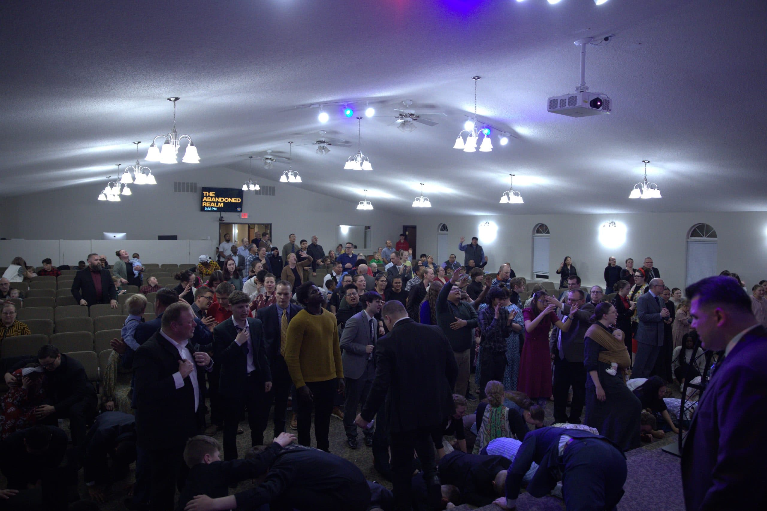 Worship gathering in the South Dakota District